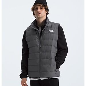 The North Face Men's Gray Puffer Jacket Size M